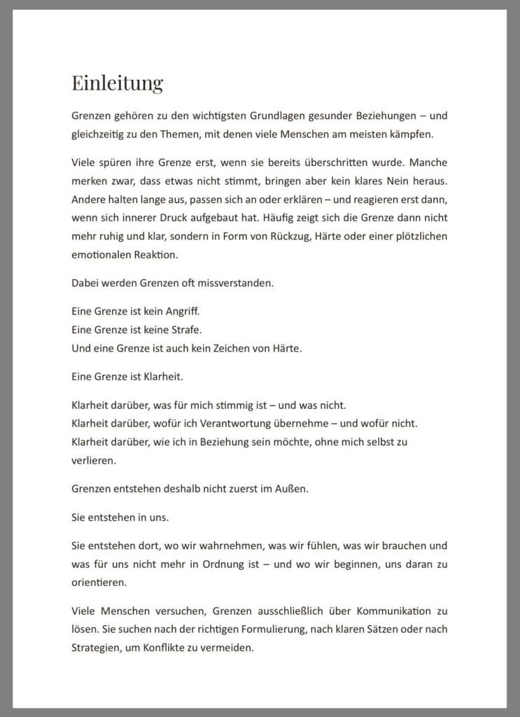 Leseprobe E-Book: Warum kann ich nicht Nein sagen?