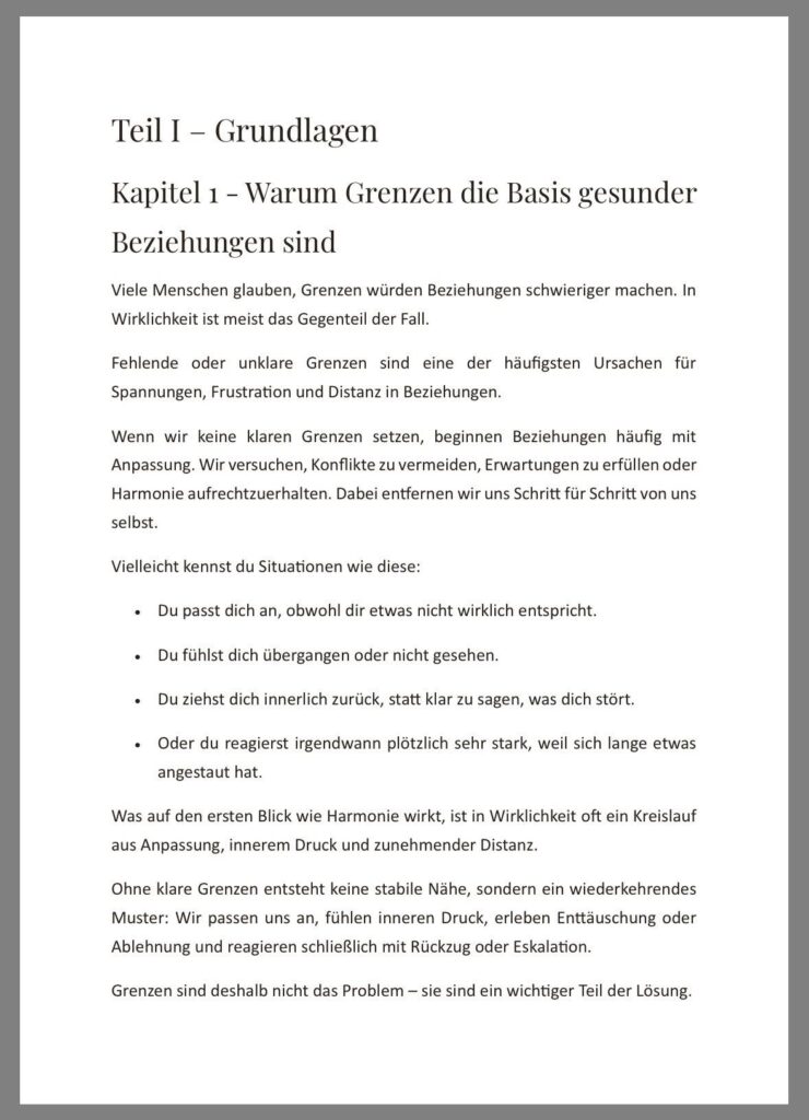 Leseprobe E-Book: Warum kann ich nicht Nein sagen?