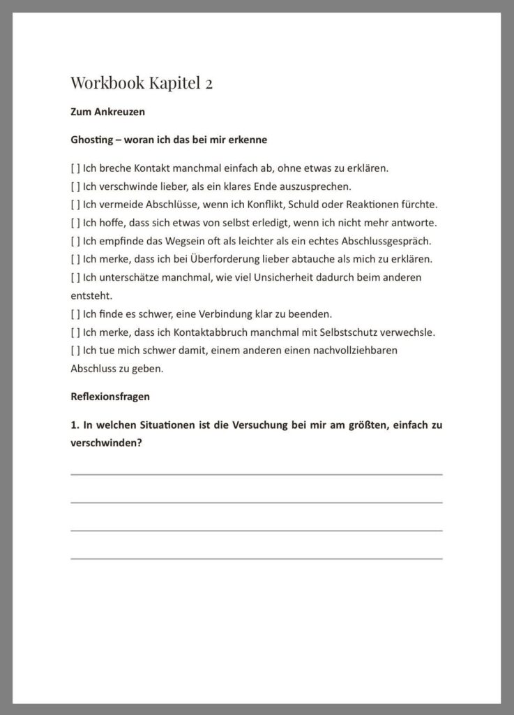Workbook E-Book: Grenzen setzen und Nein sagen lernen