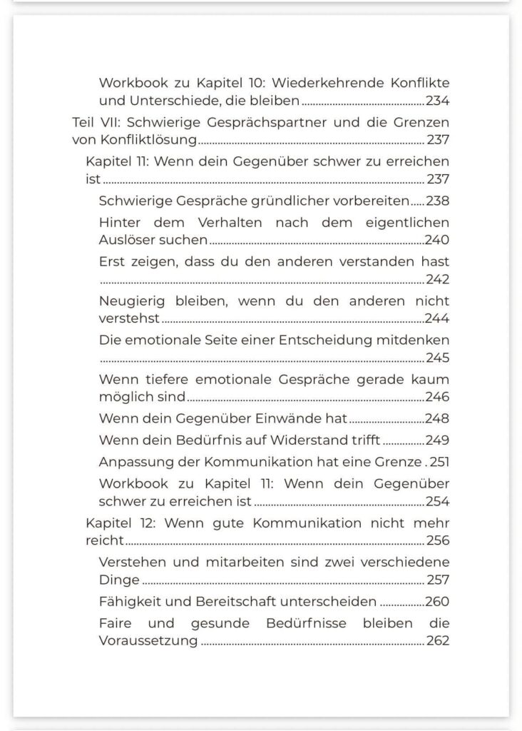 Inhaltsverzeichnis