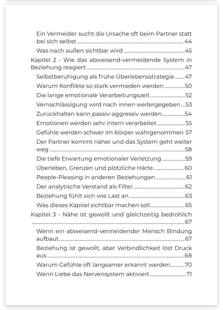 Inhaltsverzeichnis