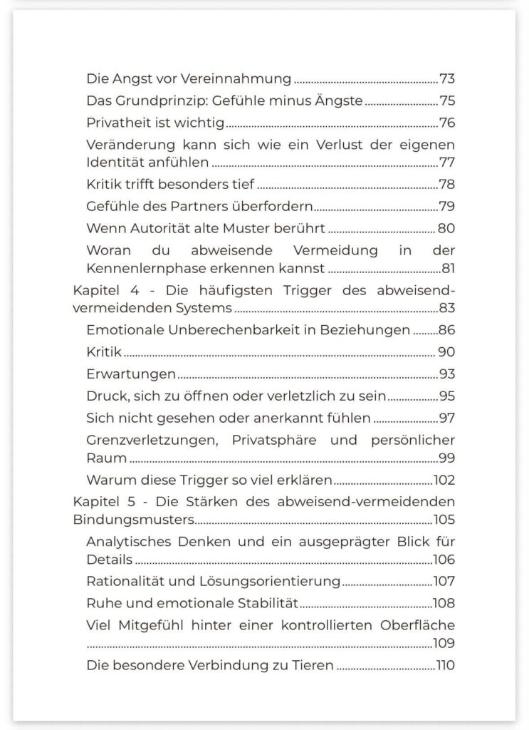 Inhaltsverzeichnis